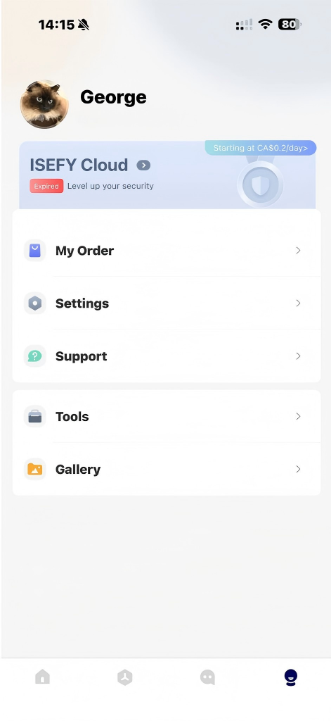 Go to Profile